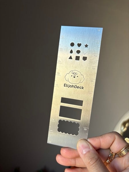 Stainless Steel Stencil Template