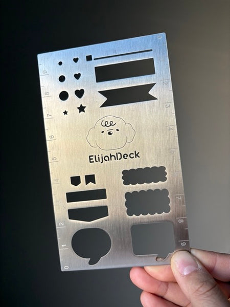 Stainless Steel Stencil Template