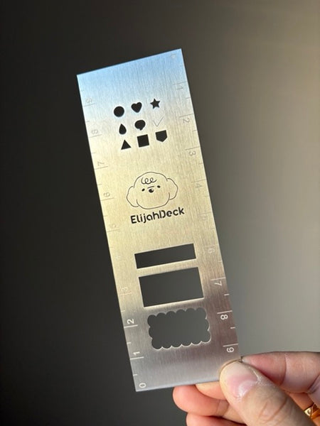 Stainless Steel Stencil Template