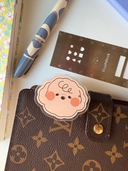 Acrylic Paper Journal Clip