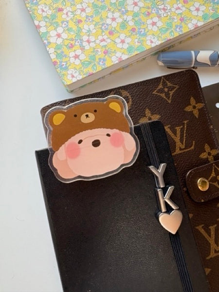 Acrylic Paper Journal Clip