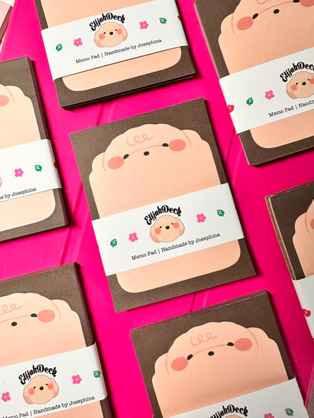 Bakery Brown Memopad