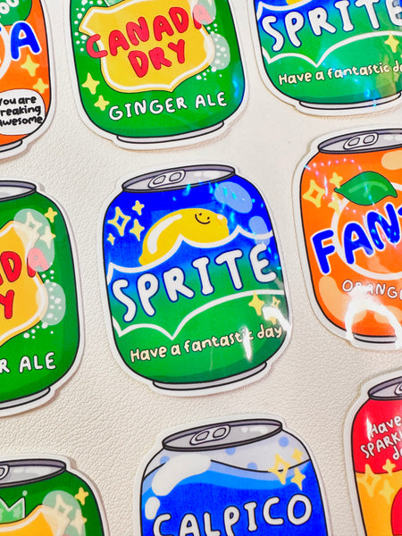 Sprite Soda Sticker| Glossy Waterproof