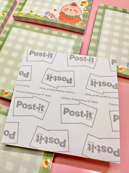 Halloween Pumpkin Post It, Memo pad, Sticky Note