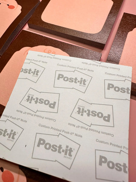 Brown Bread Post it, Sticky Pad, Memo Pad, Kawaii Sticky note