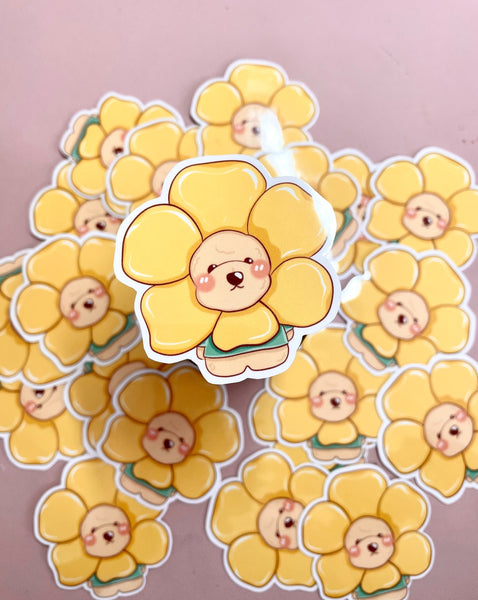 Daisy flower Sticker | Glossy