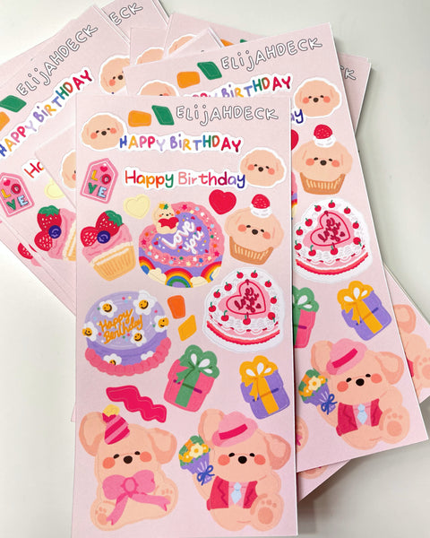 Happy Birthday To You!! | Matte | Sticker Sheet