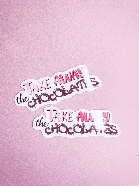 Chocolate Sticker | Glossy