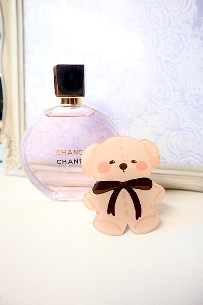 Ribbon Teddy Bear Phone Holder