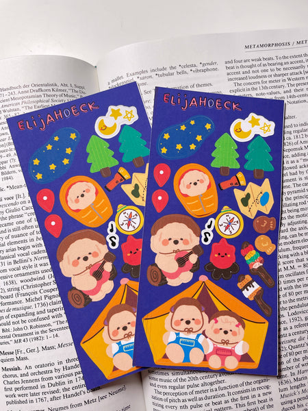 I love camping without planning | Matte | Sticker Sheet