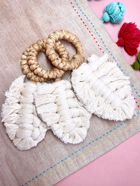 Macrame Keychain | Curtain Holder | Key Chain