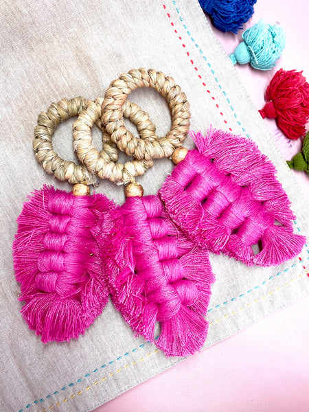 Macrame Keychain | Curtain Holder | Key Chain