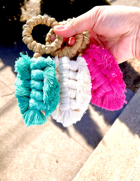 Macrame Keychain | Curtain Holder | Key Chain
