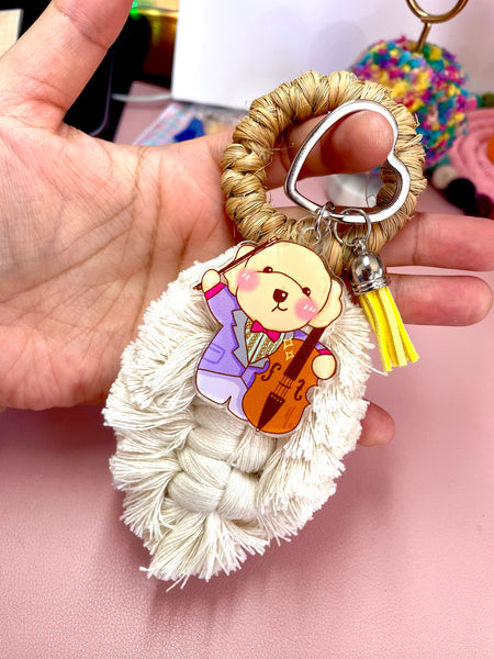Macrame Keychain | Curtain Holder | Key Chain