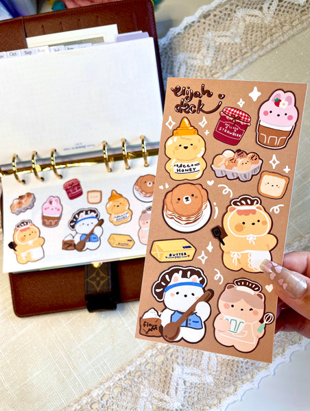 Baking Class 101 | Sticker Sheet | Matte