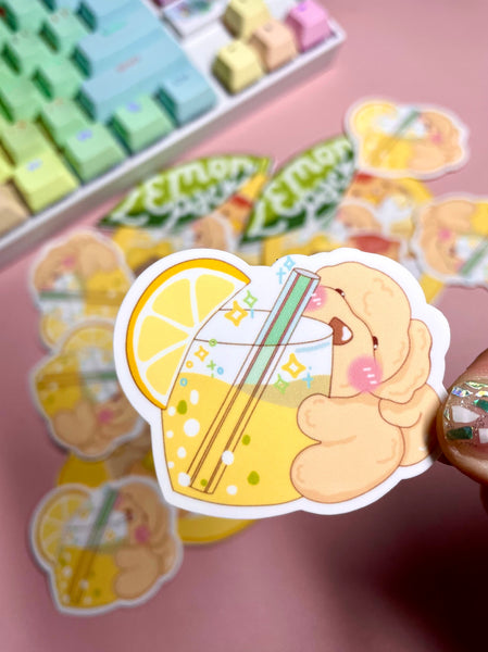 Lemon Collection | Lemon Sticker Pack of 3 | Glossy
