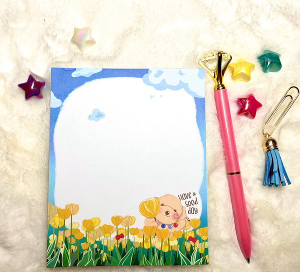 Memo Pad | Spring Flower Memo Pad