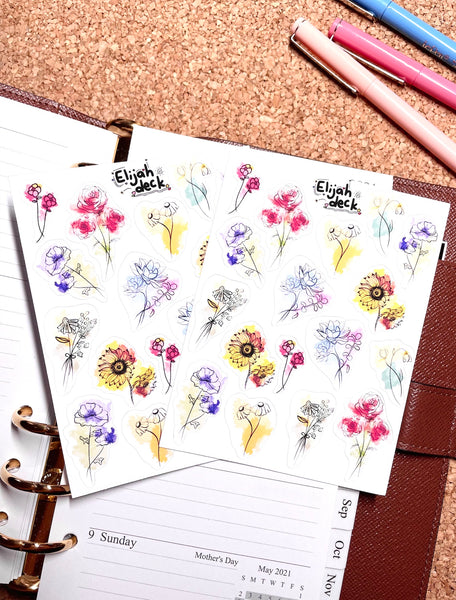 Planner Decoration | Spring is sprung | Sticker sheet