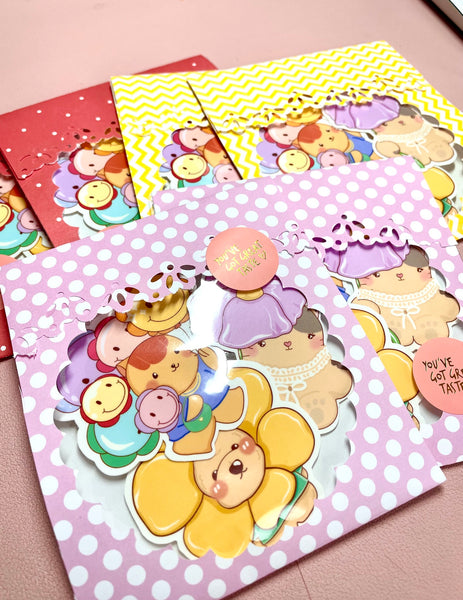 Flower Party Pack of 3 | Glossy