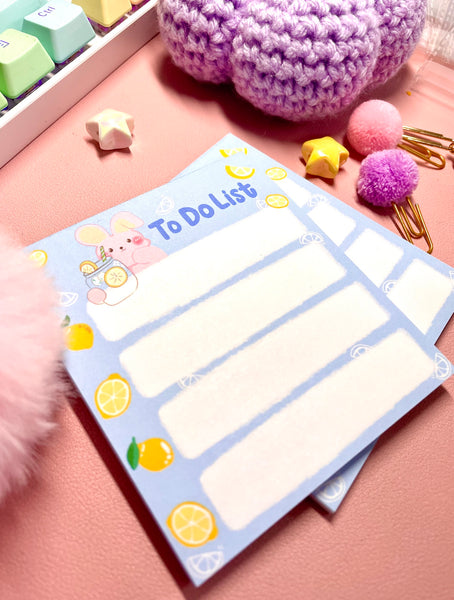 Lemon Collection | Tokki Lemon Memo Pad | Note Pad