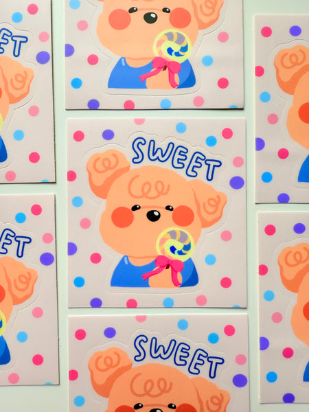 Sweet Candy | Kiss cut Sticker