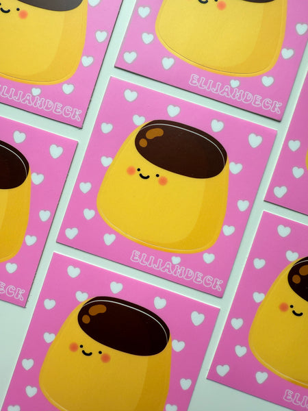 Pudding smily | Kiss cut Sticker