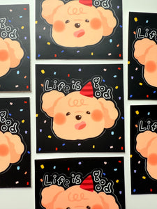 Life is Good | Kiss cut Sticker
