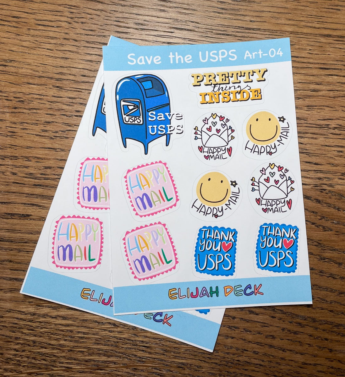 Usps Sticker Sheets Save USPS | USPS Sticker Sheet | Matte – ElijahDeck