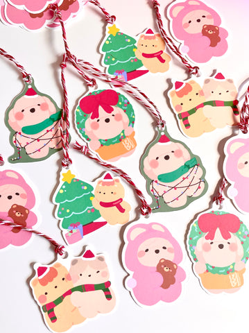 [5PCS] Christmas Ornament/ Tags | Heavy Cardstock