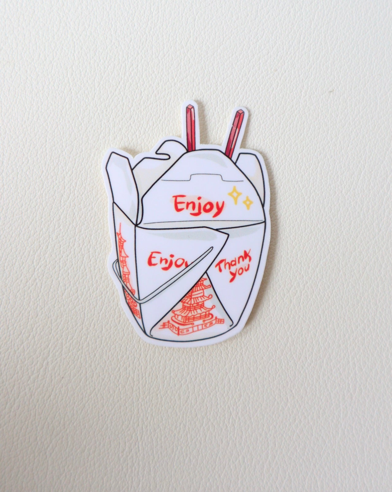 Chinese Take Out | Take Out Sticker | Glossy