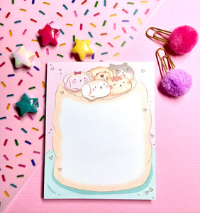 Marshmallow | Cake Note Pad | Memo Pad