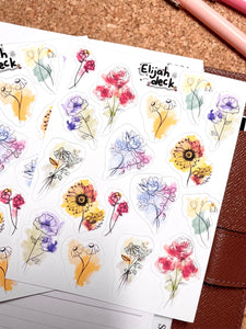 Planner Decoration | Spring is sprung | Sticker sheet